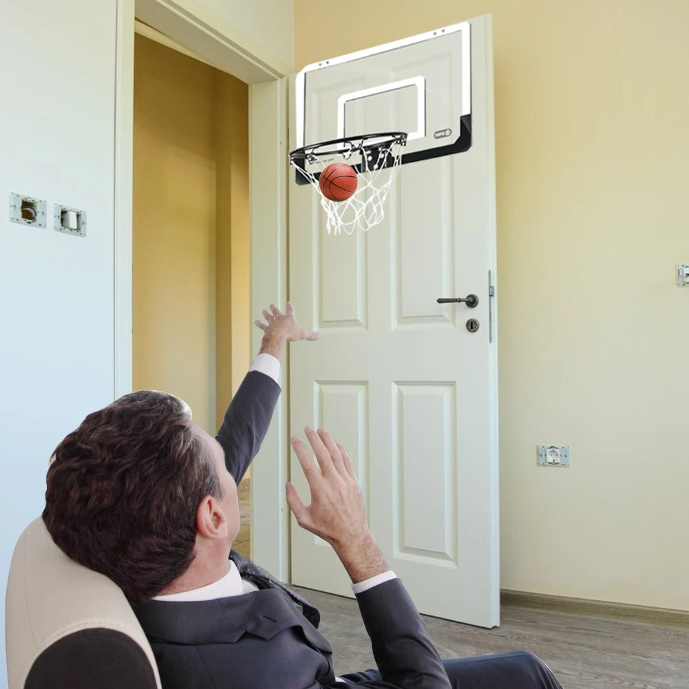 Wall-Hanging Mini Basketball Set